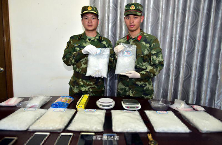 海南邊防成功偵破快艇海上運輸販毒特大團伙案